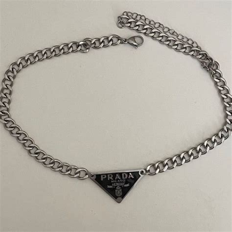 prada mens chain